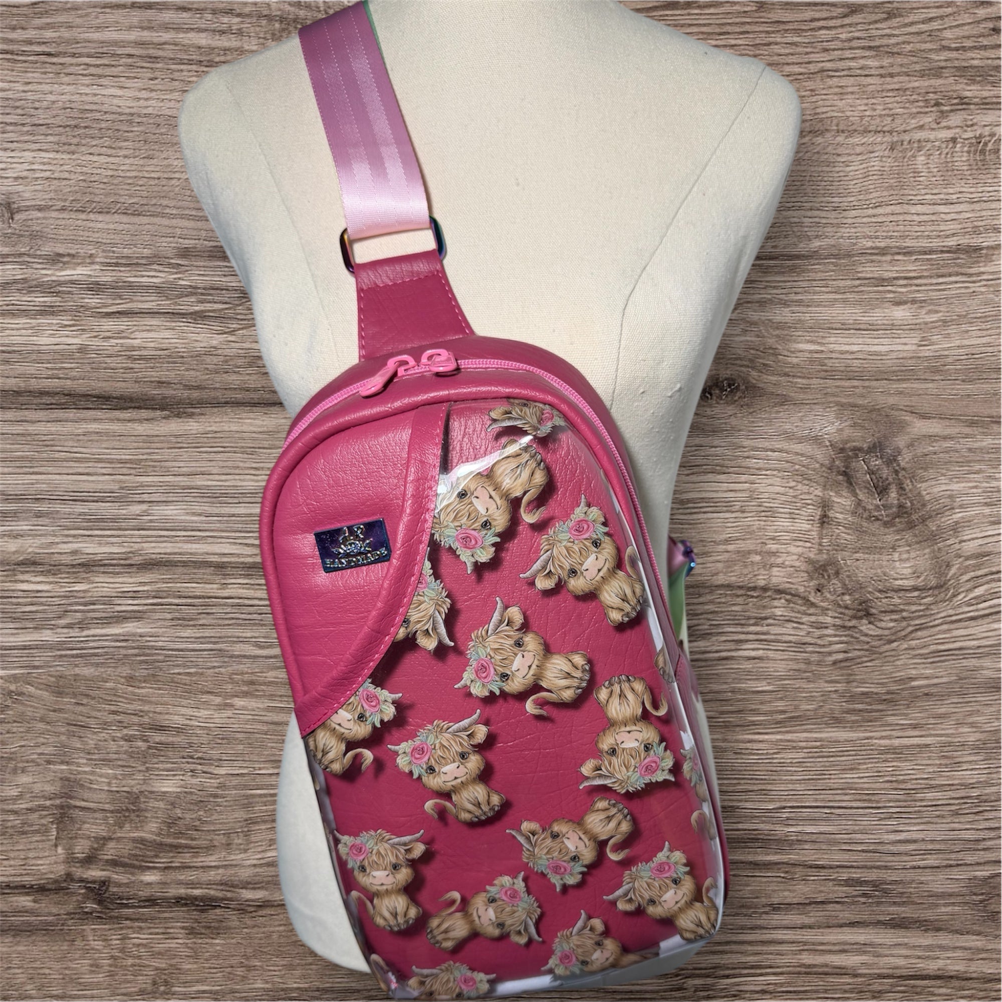 Clear Pocket Sling Bag!