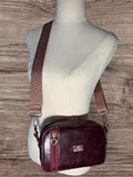 Lil Crossbody Bags! (Maroon Leather)