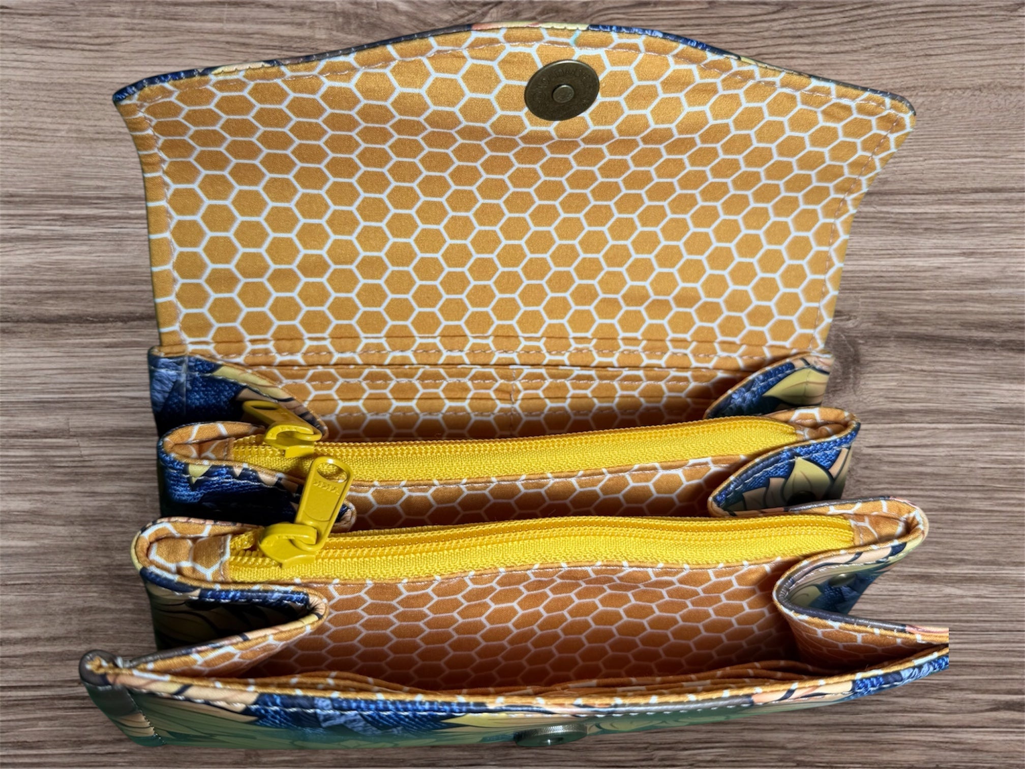 Big Clutch Wallet (Sunflower)