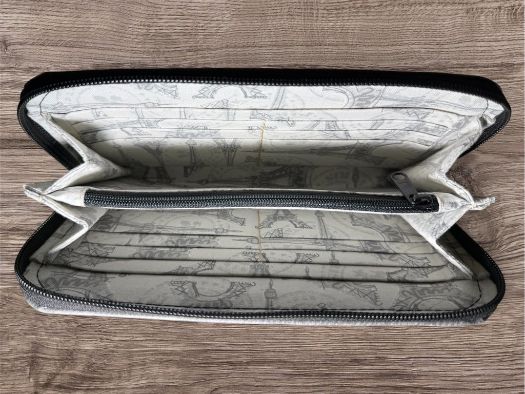 Zip Around Wallet (Grey)